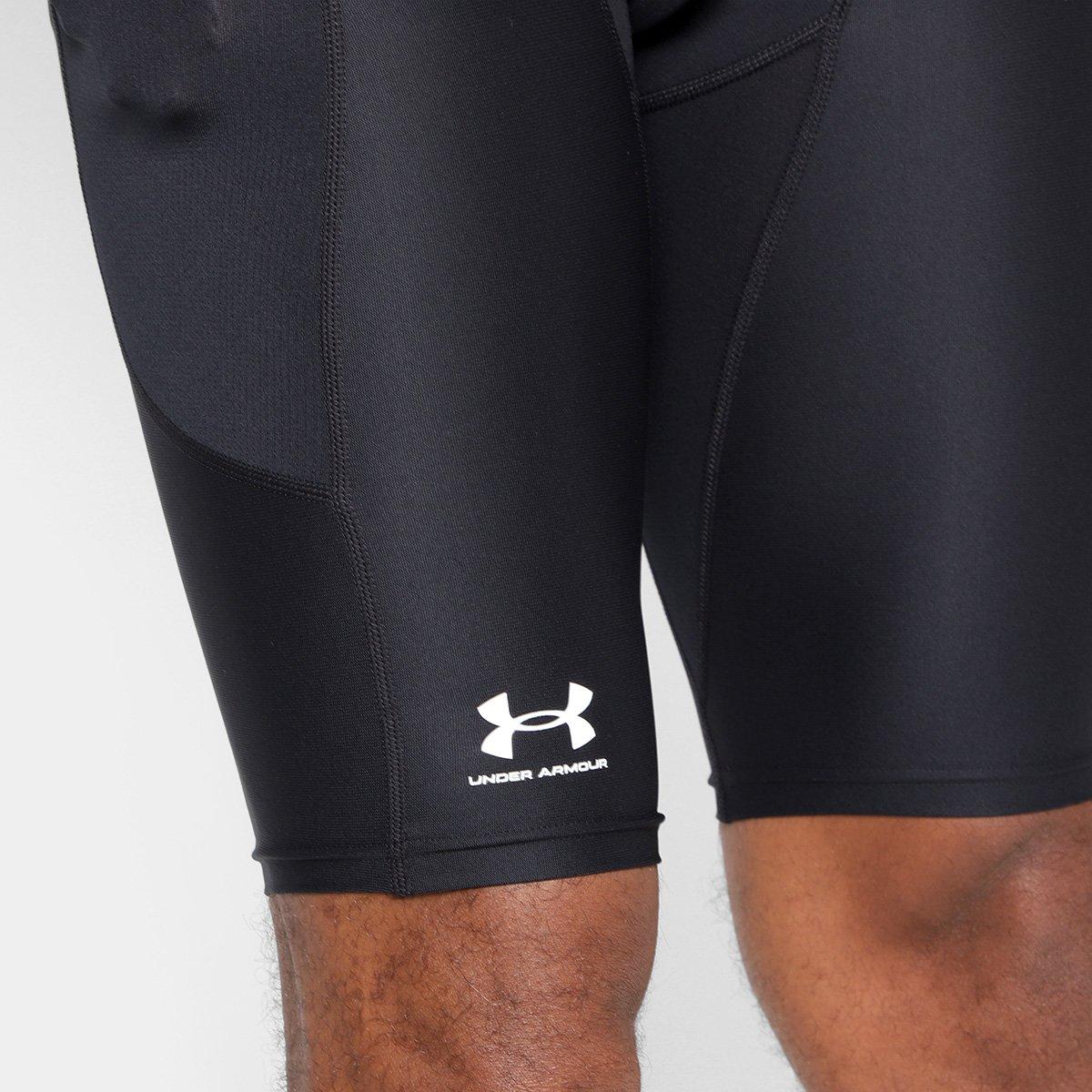 Short de Compressão Under Armour Hg Pocket Long Masculino - 3