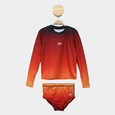 Conjunto Infantil Speedo Trunk Dregadê Masculino