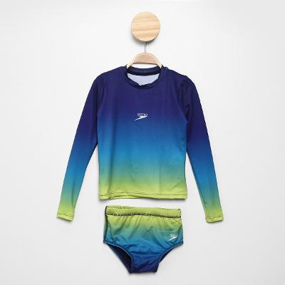 Conjunto Infantil Speedo Trunk Dregadê Masculino