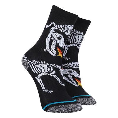 Meia Infantil Stance Cano Longo Skully Predator Menino