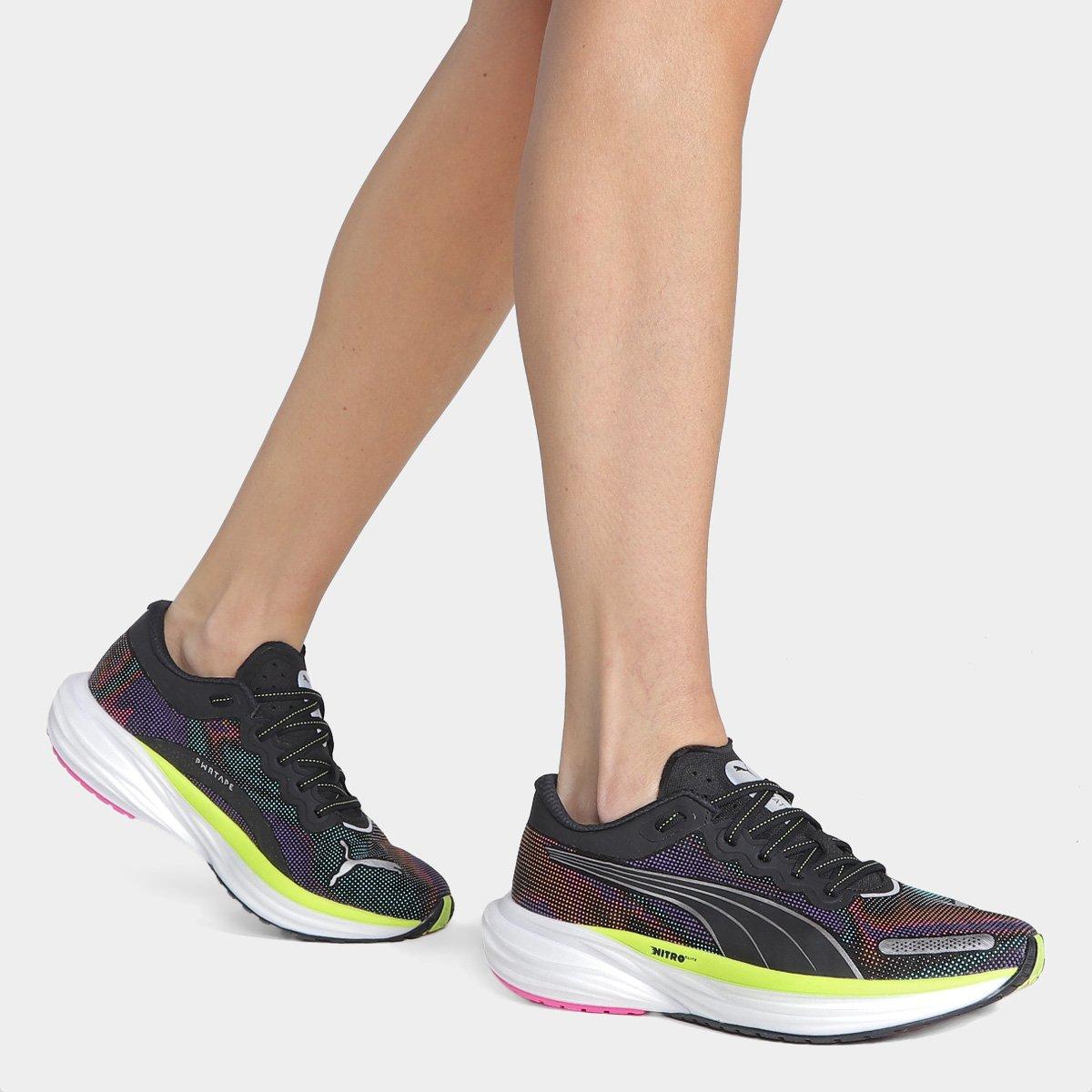 Tênis Puma Deviate Nitro 2 Psychedelic Rush Feminino - 2