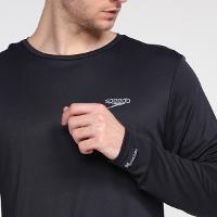 Camiseta Manga Longa Speedo UV50 Masculina - 4