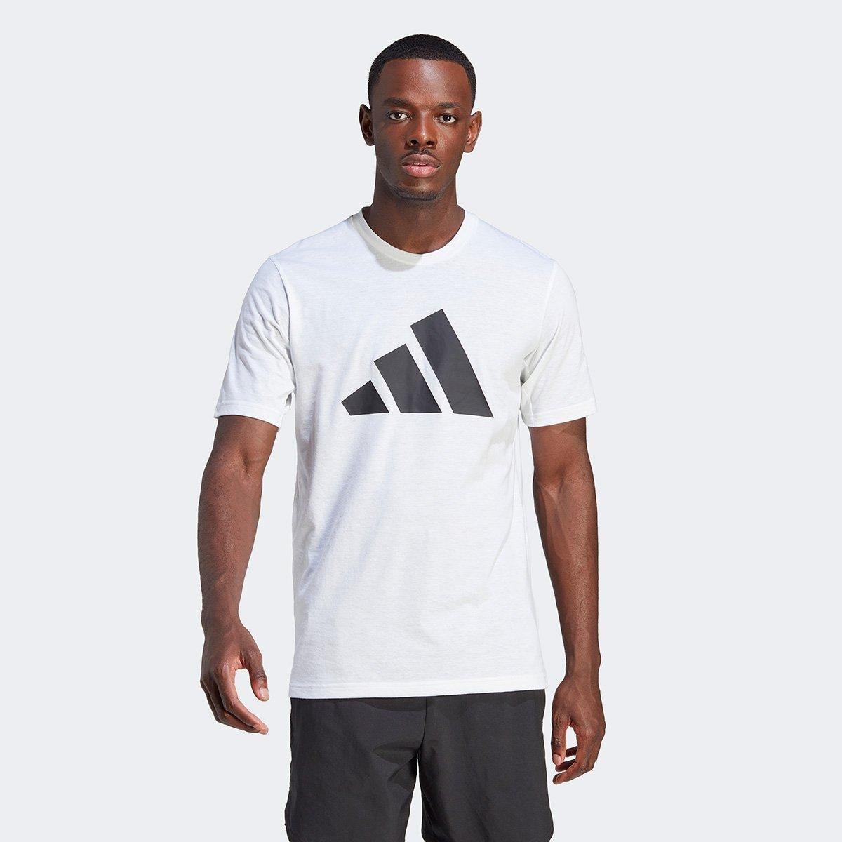 Camiseta Adidas Training Essentials Logo Masculina - 1