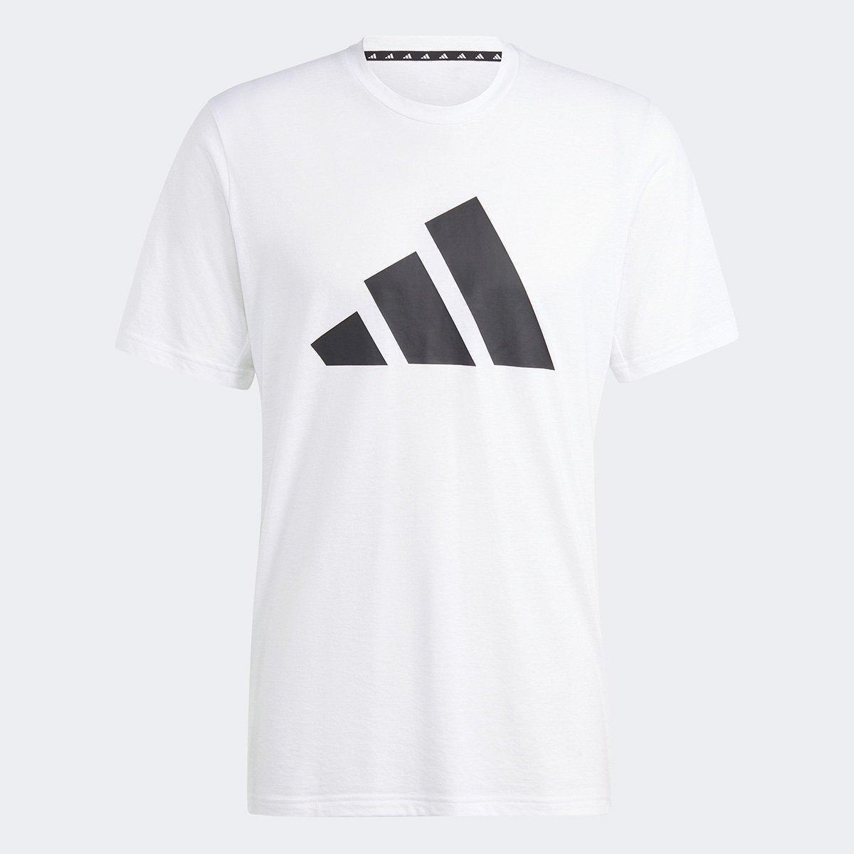 Camiseta Adidas Training Essentials Logo Masculina - 6