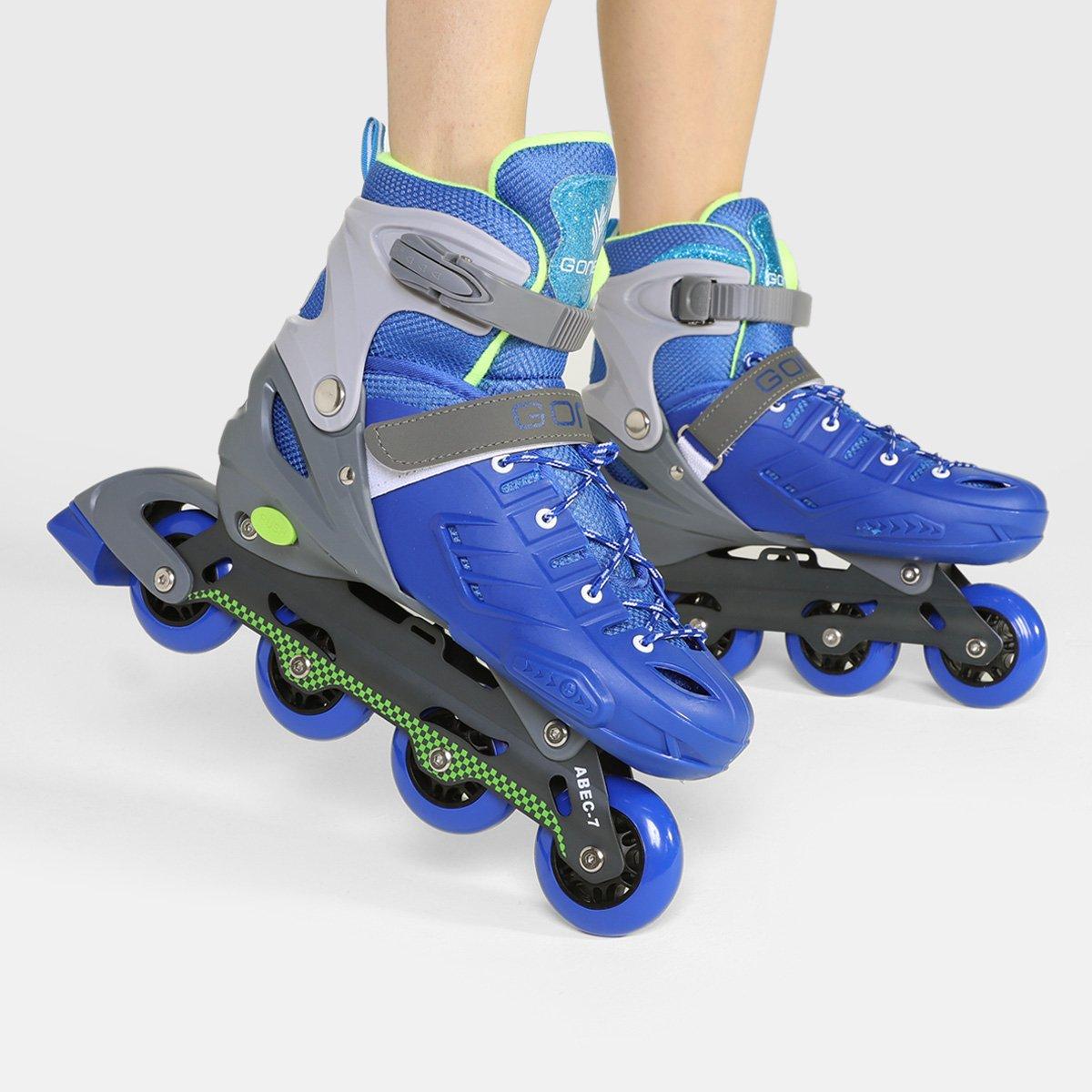 Patins Gonew Plastic Frame ABEC-7 - 70MM - 2