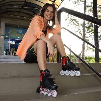 Patins Gonew Fitness Flexx Pró InLine ABEC-9 - 64MM - 2