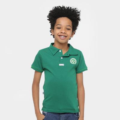 Camisa Polo Infantil Chapecoense II