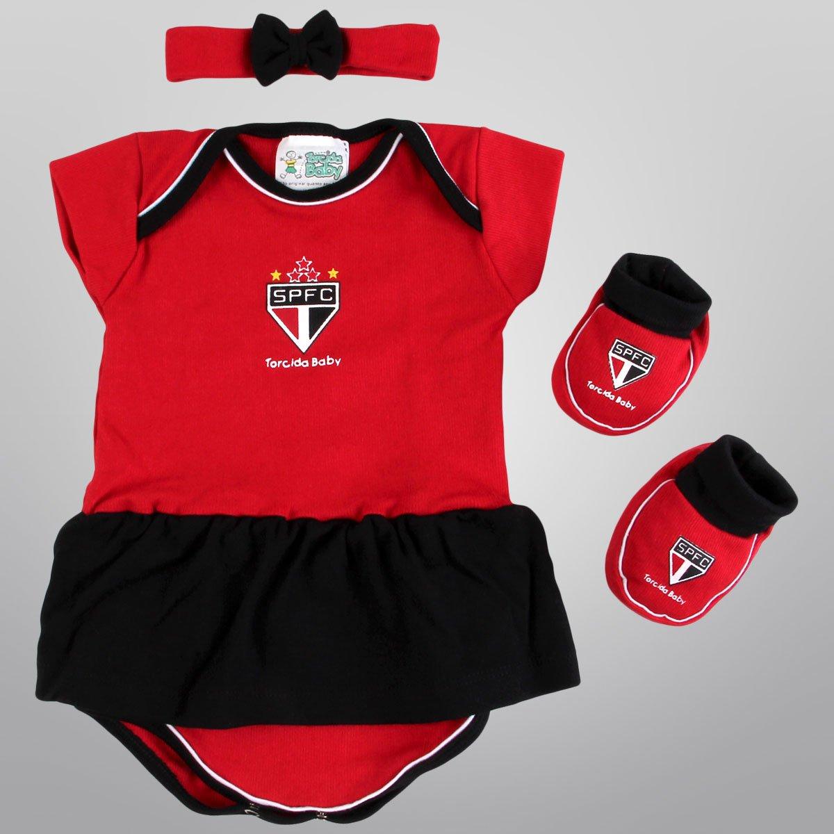 Conjunto São Paulo c/ 3 peças Infantil - 1