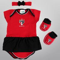 Conjunto São Paulo c/ 3 peças Infantil - 1