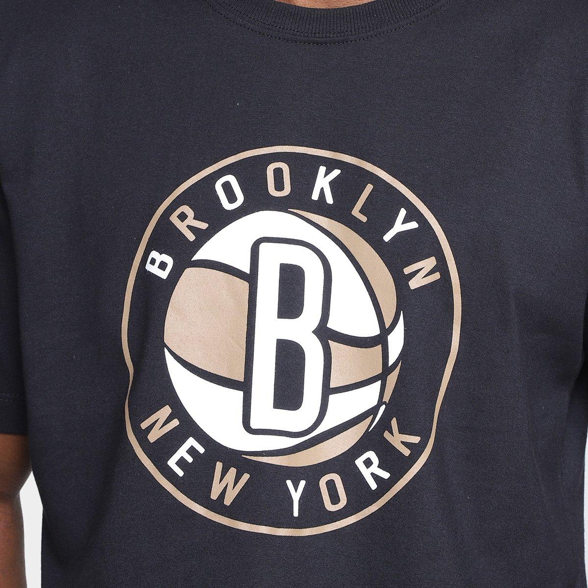 Camiseta New Era Core Brooklyn Nets Masculina - 3