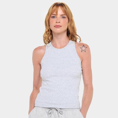 Regata New Balance Canelada Small Logo Feminina