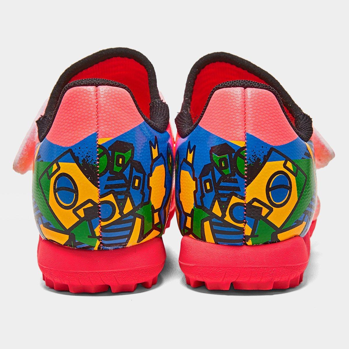 Chuteira Society Infantil Puma Future 7 Play NJR V OS BDP - 3