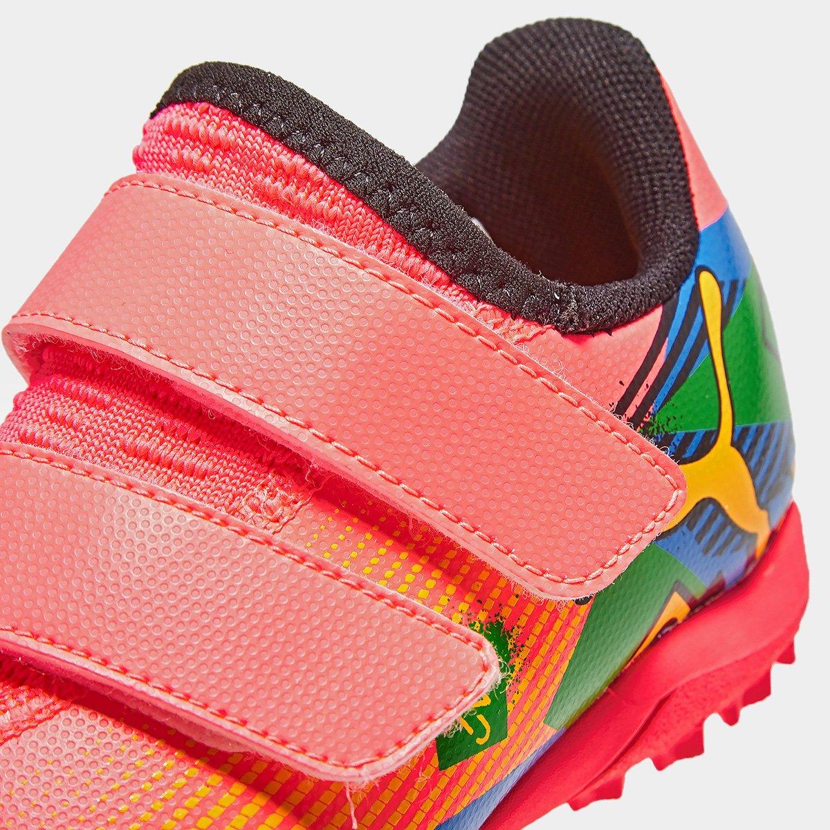 Chuteira Society Infantil Puma Future 7 Play NJR V OS BDP - 8