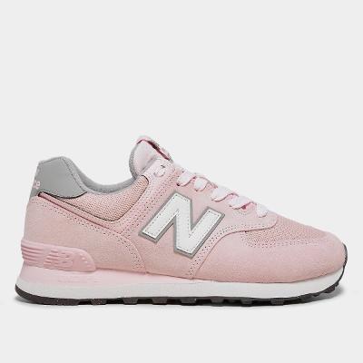 Tênis Couro New Balance 574 V'2 Feminino