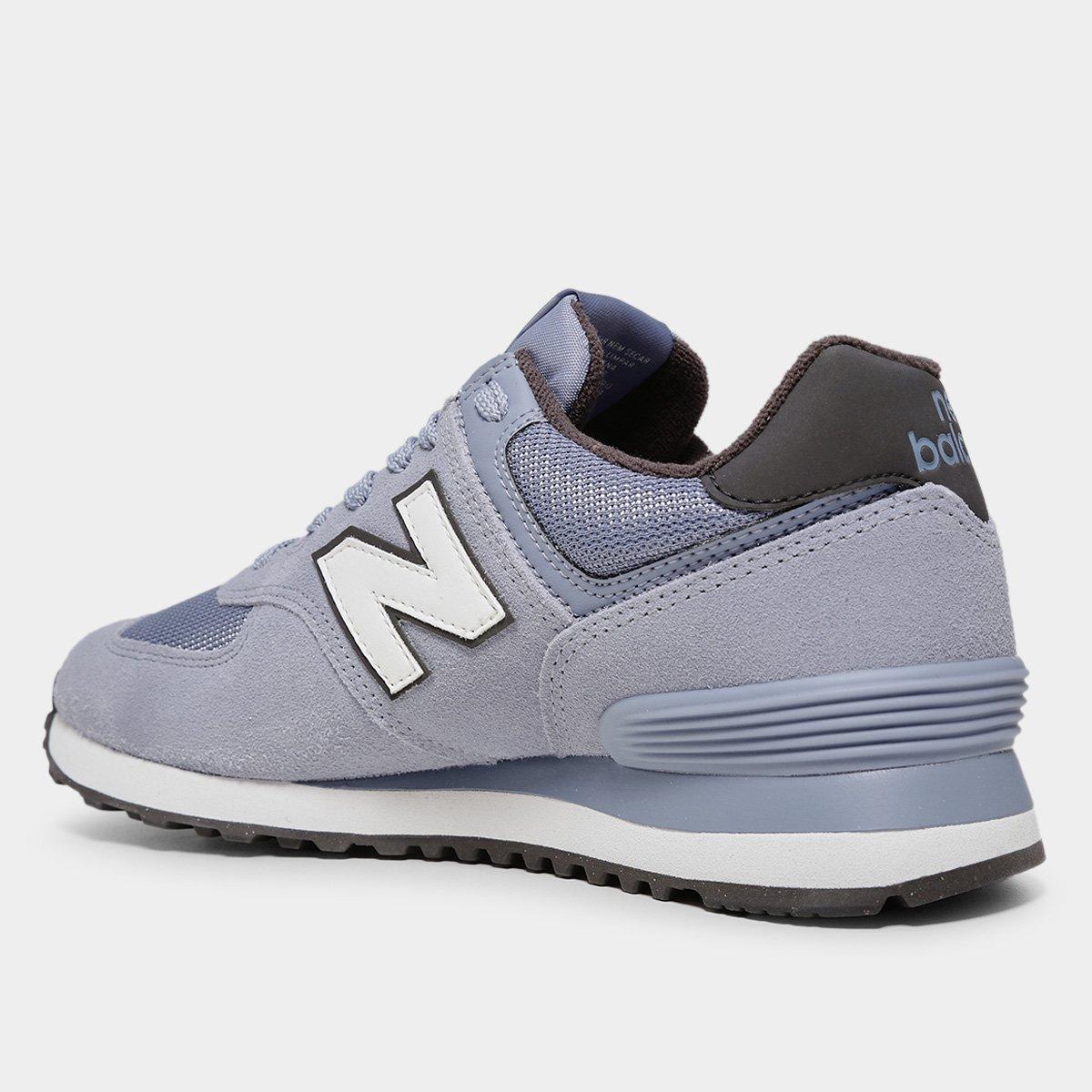 Tênis Couro New Balance 574 V'2 Feminino - 4