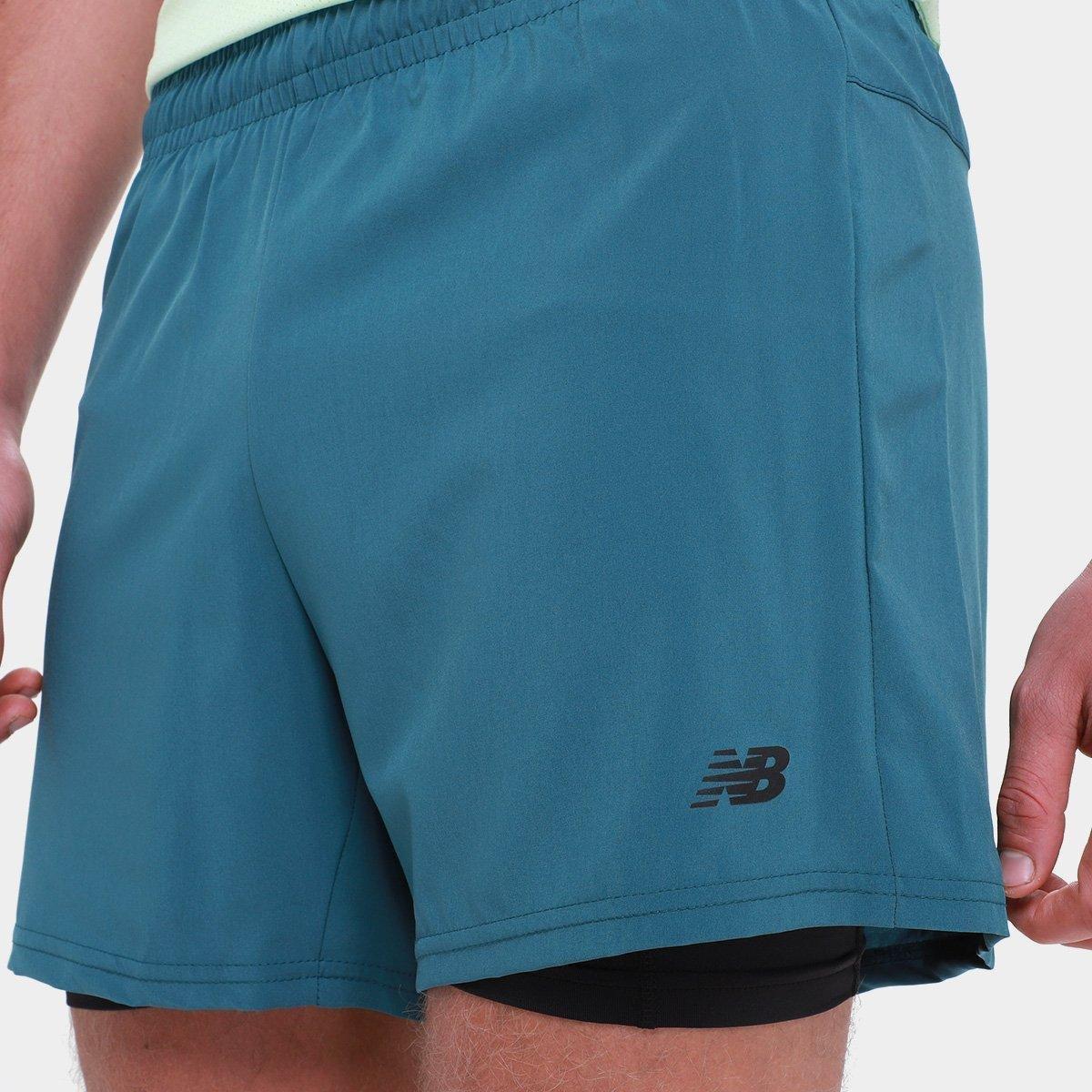 Short New Balance Sport Essentials 2 In 1 Masculino - 3