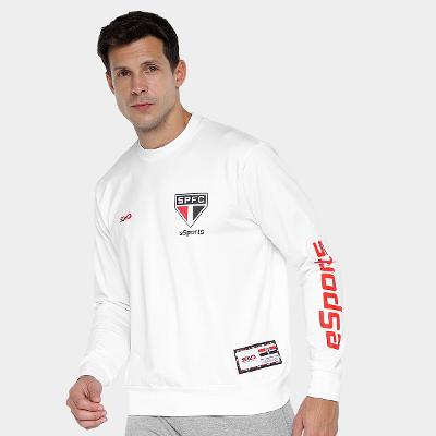 Moletom São Paulo E-Sports Jogo Masculino