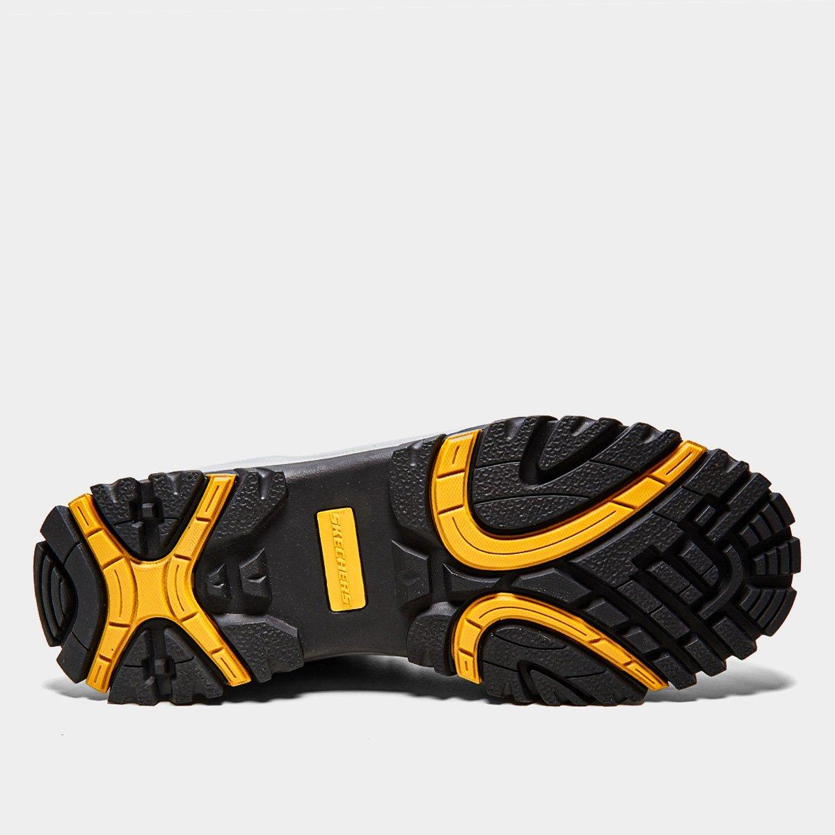 Bota Couro Skechers Relment Dagget Masculina - 5