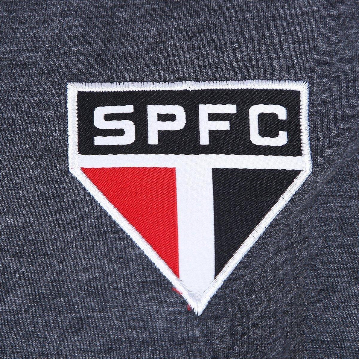 Camiseta Cropped São Paulo Pond Manga Longa Feminina - 3