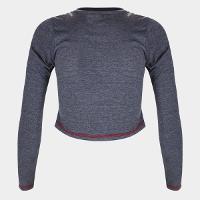 Camiseta Cropped São Paulo Pond Manga Longa Feminina - 2