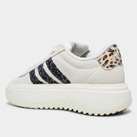 Tênis Adidas Grand Court Platform Suede Feminino