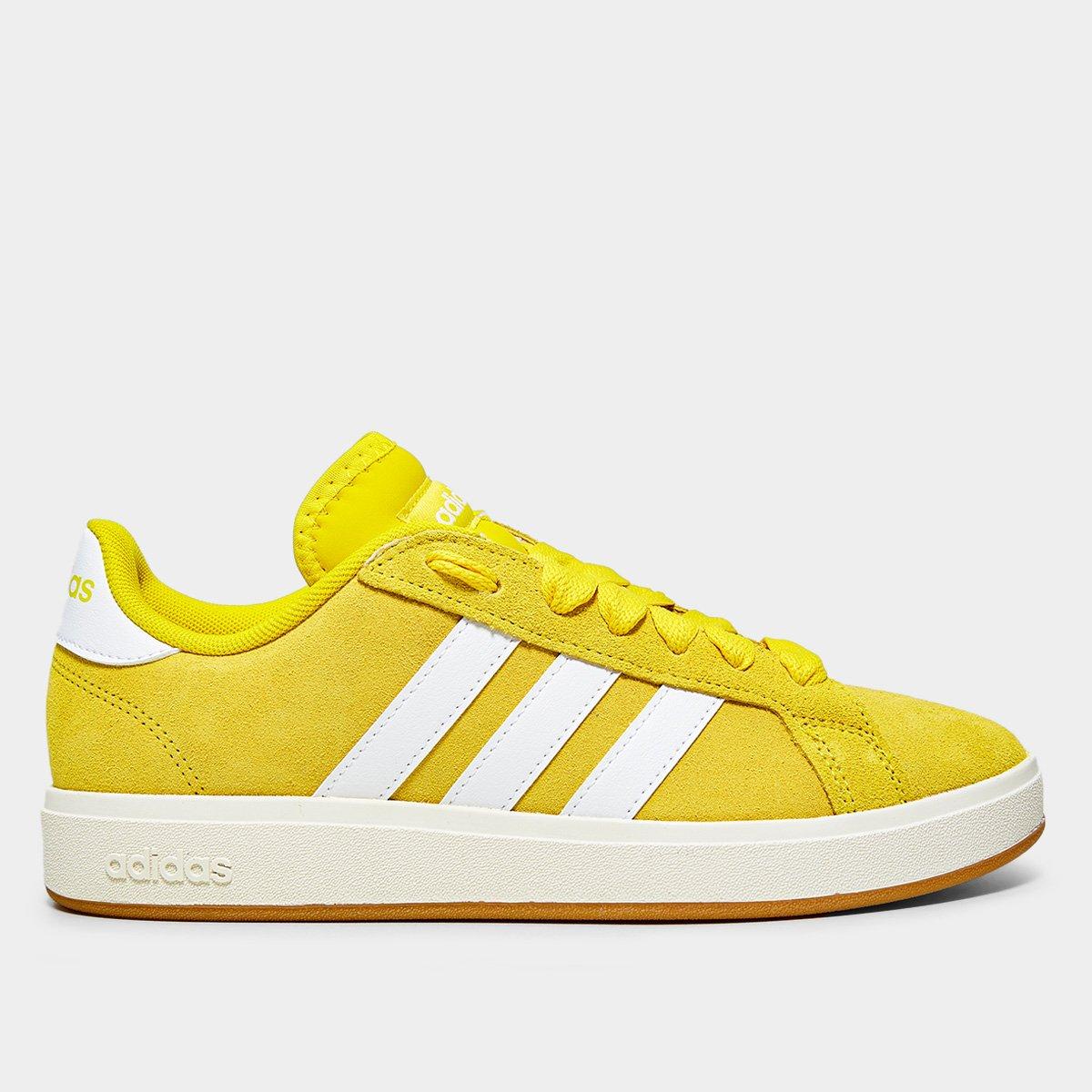 Tênis Adidas Grand Court Base Suede Masculino - 1