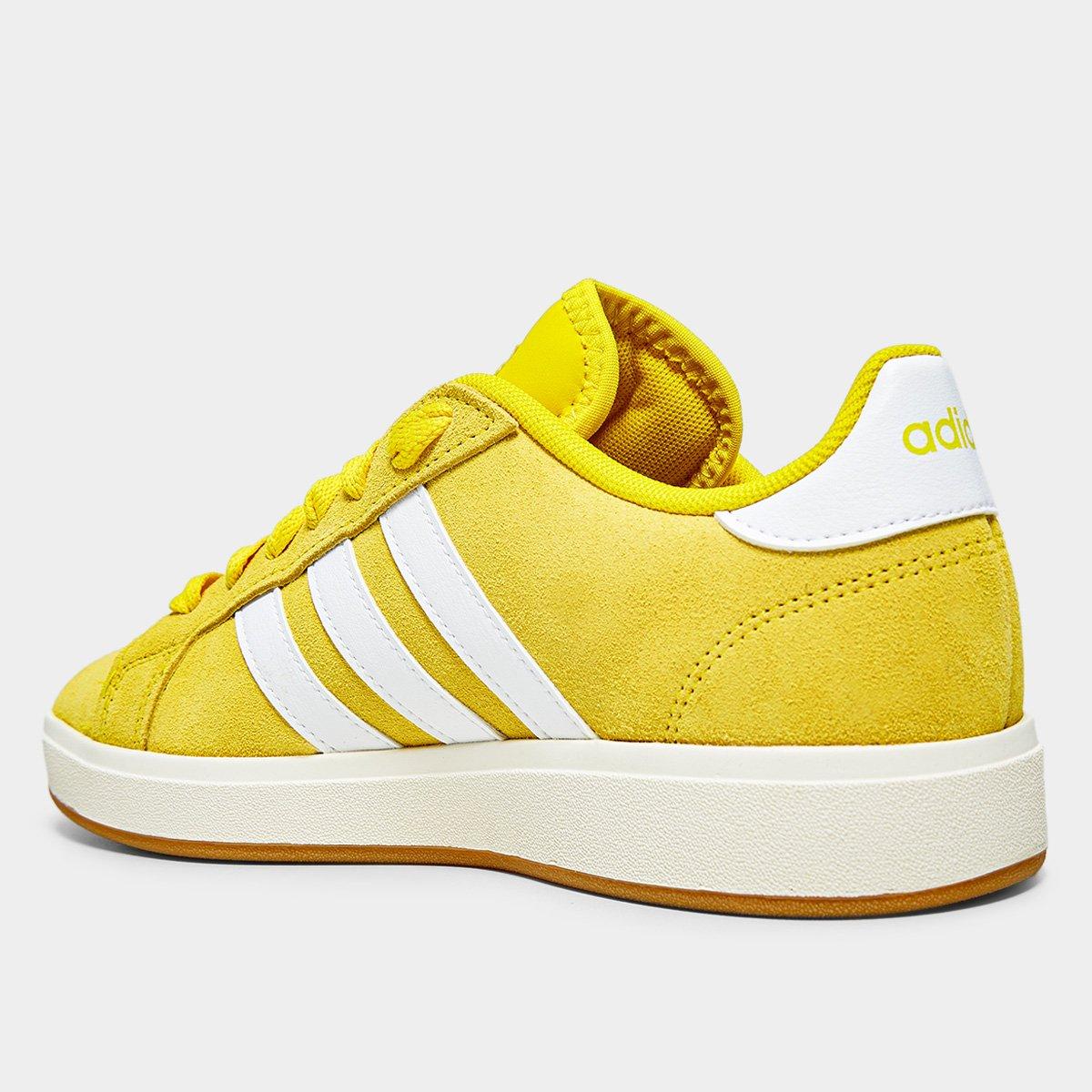 Tênis Adidas Grand Court Base Suede Masculino - 4