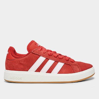 Tênis Adidas Grand Court Base Suede Feminino