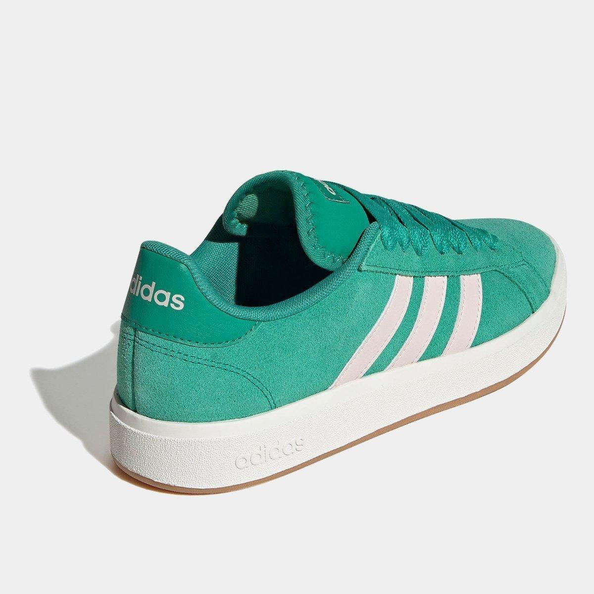 Tênis Adidas Grand Court Base Suede Feminino - 3