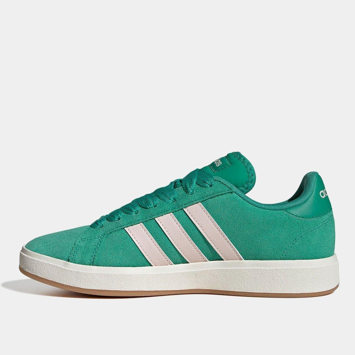 Tênis Adidas Grand Court Base Suede Feminino - 5