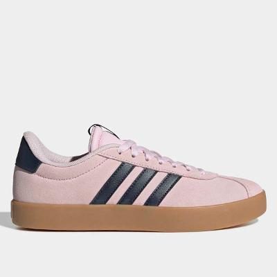 Tênis Couro Adidas VL Court 3.0 Feminino