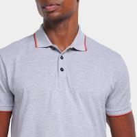 Camisa Polo Ellus Piquet Melange Classic Masculina - 3