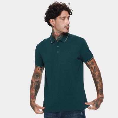 Camisa Polo Ellus Piquet Melange Classic Masculina