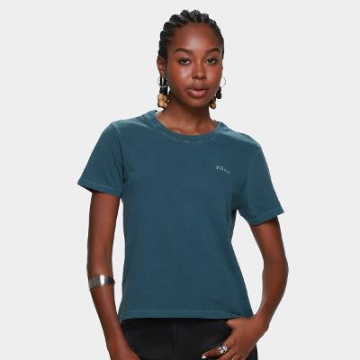 Camiseta Básica Ellus Slim Feminina