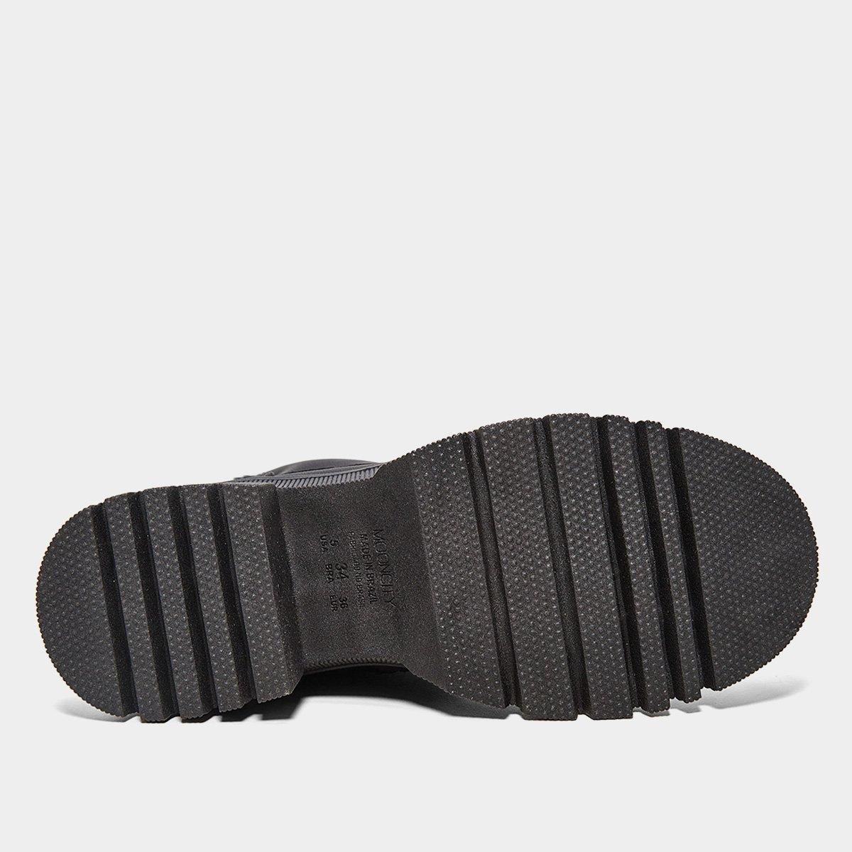Bota Coturno Mooncity Cano Médio Feminina - 5