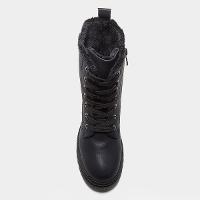 Bota Coturno Mooncity Cano Médio Feminina