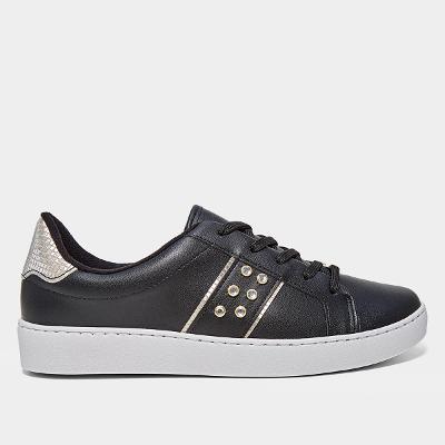 Tênis Vizzano Tira Pronta Strass Feminino