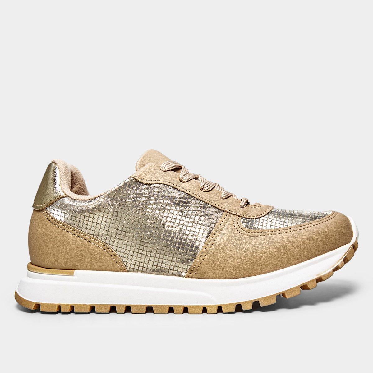 Tênis Vizzano Metalizado Casual Feminino - 1