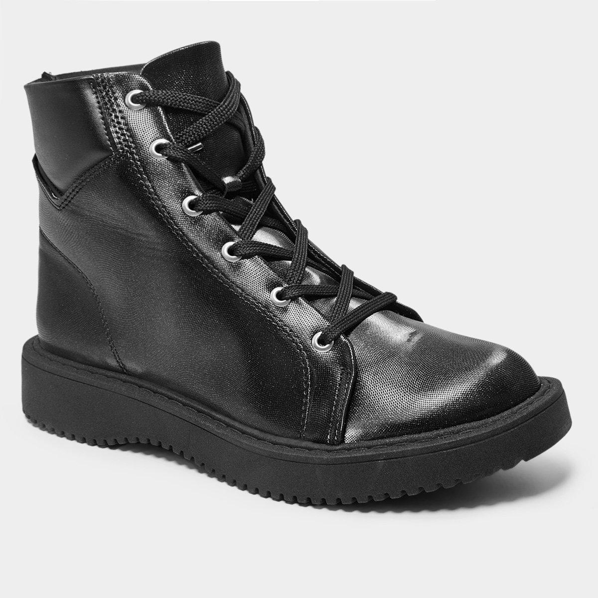 Bota Coturno Moleca Casual Feminina - 2