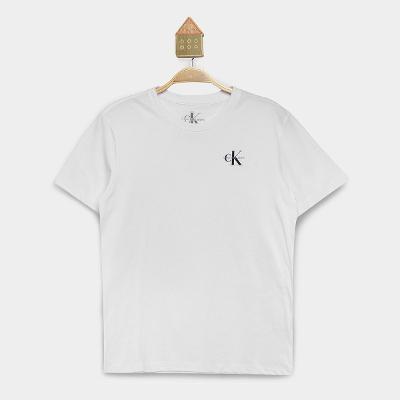 Camiseta Infantil Calvin Klein Básica Menino