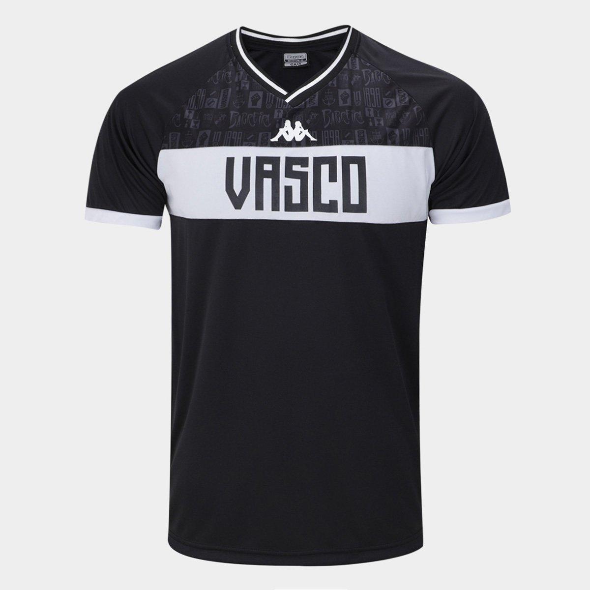 Camisa Vasco Kappa Supporter New Masculina - 1