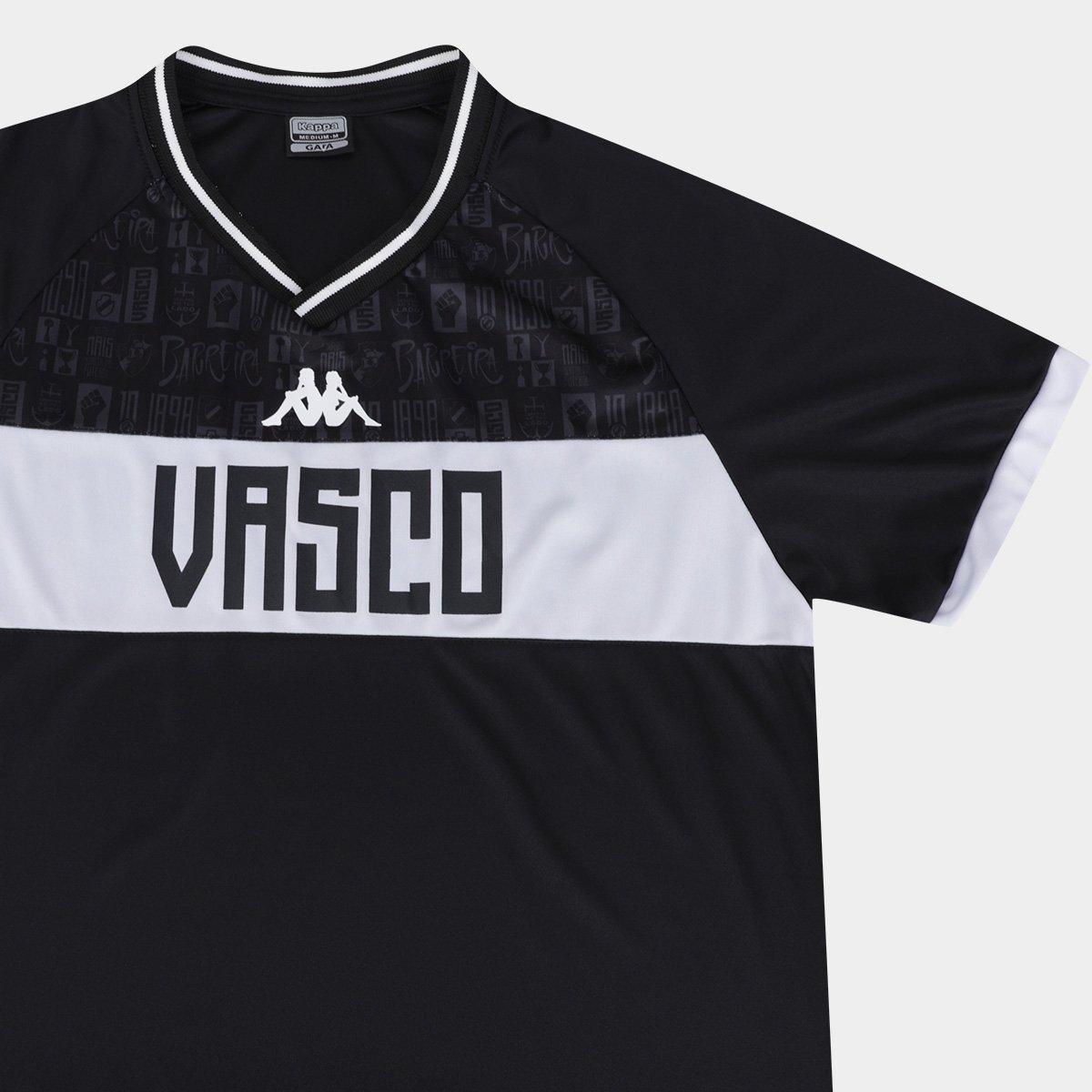 Camisa Vasco Kappa Supporter New Masculina - 5