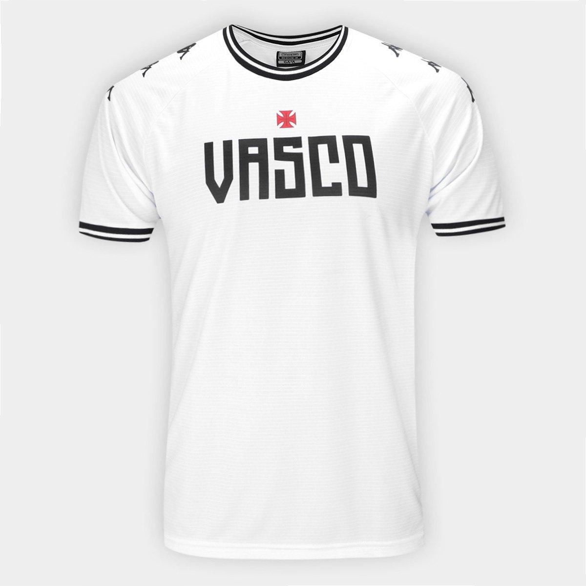 Camisa Vasco Kappa Supporter Lettering Masculina - 1