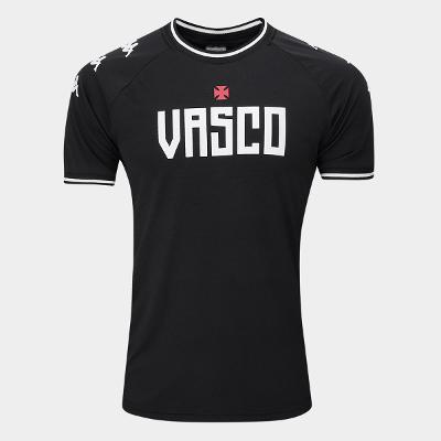 Camisa Vasco Kappa Supporter Lettering Masculina