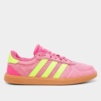 Tênis Adidas Breaknet Sleek Suede Feminino