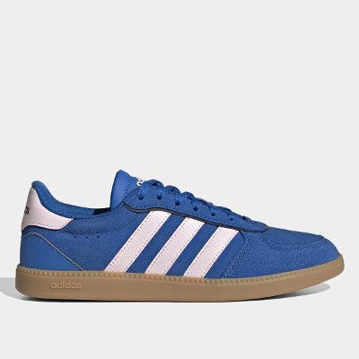 Tênis Adidas Breaknet Sleek Suede Feminino