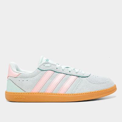 Tênis Adidas Breaknet Sleek Suede Feminino