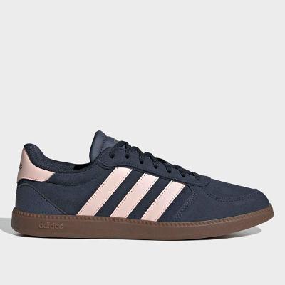 Tênis Adidas Breaknet Sleek Suede Feminino