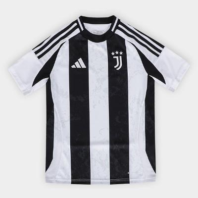Camisa Juventus Infantil Home 24/25 s/n° Torcedor Adidas