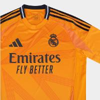 Camisa Real Madrid Away 24/25 s/n° Torcedor Adidas Masculina - 7